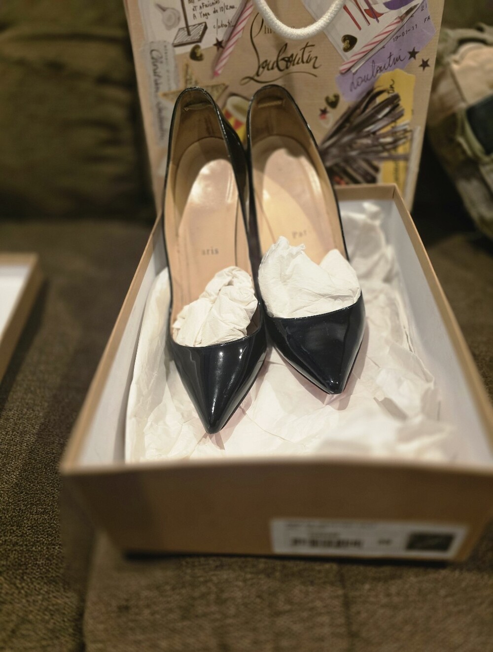Christian Louboutin Pigalle Sz 39 Authentic